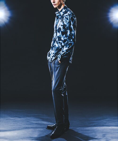 5351POUR LES HOMMES / 5351プール・オム シャツ・ブラウス | クラウドプリント ストレッチ ジャージー シャツ | 詳細7