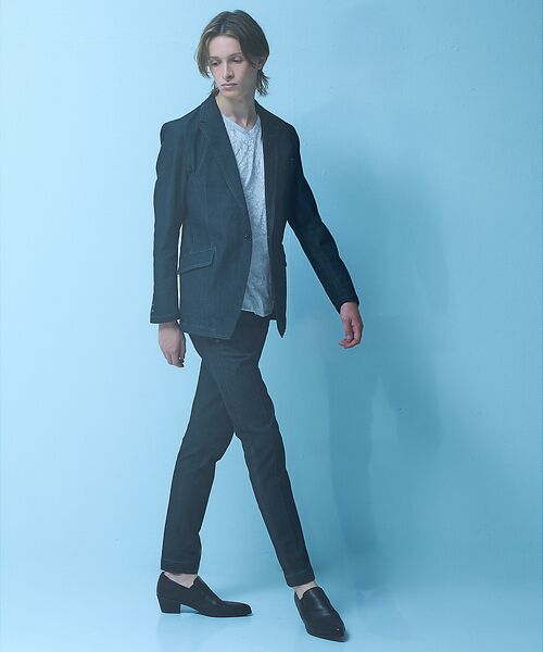 5351POUR LES HOMMES / 5351プール・オム デニムパンツ | 【セットアップ対応 / ストレッチ】テーパード スラックス デニム | 詳細3