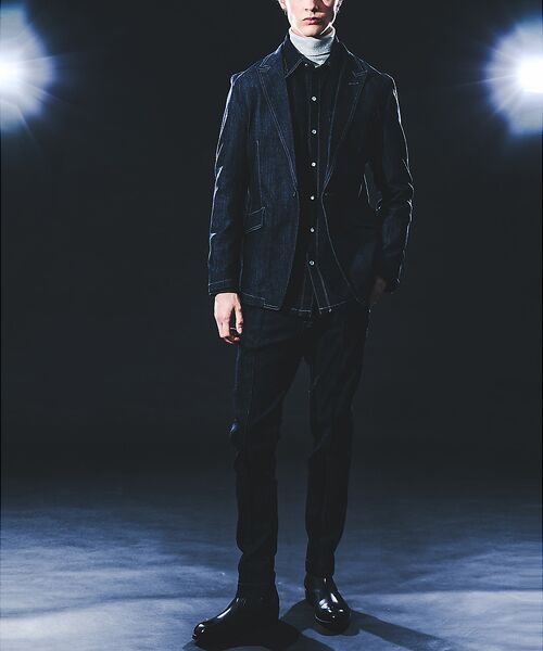 5351POUR LES HOMMES / 5351プール・オム デニムパンツ | 【セットアップ対応 / ストレッチ】テーパード スラックス デニム | 詳細6