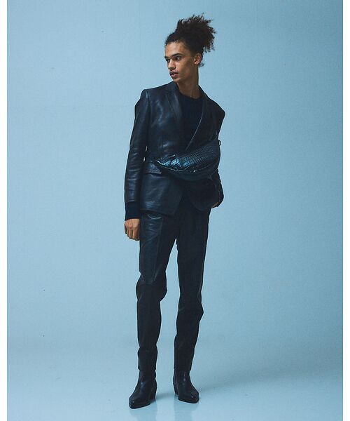 5351POUR LES HOMMES / 5351プール・オム ショルダーバッグ | 【別注】WAKU クレセントムーン ショルダーバッグ | 詳細5