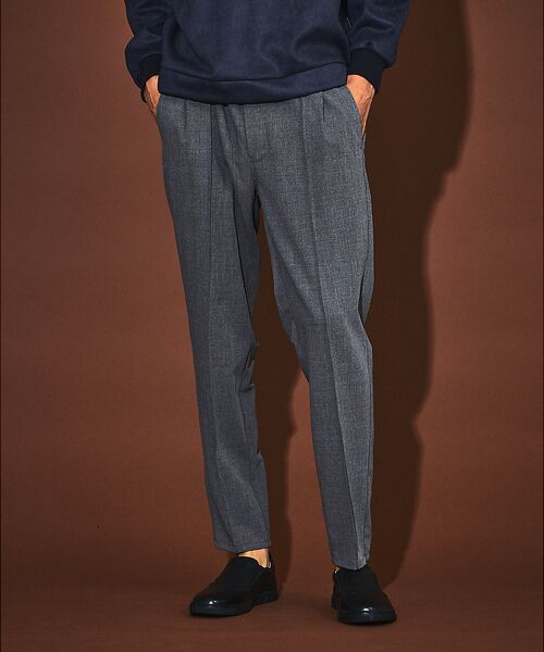 5351POUR LES HOMMES / 5351プール・オム パンツ | 【ストレッチ / ベルトレス】 スリムテーパード シェフパンツ | 詳細5