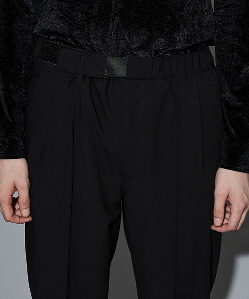5351POUR LES HOMMES / 5351プール・オム パンツ | 【ストレッチ / ベルトレス】 スリムテーパード シェフパンツ | 詳細16