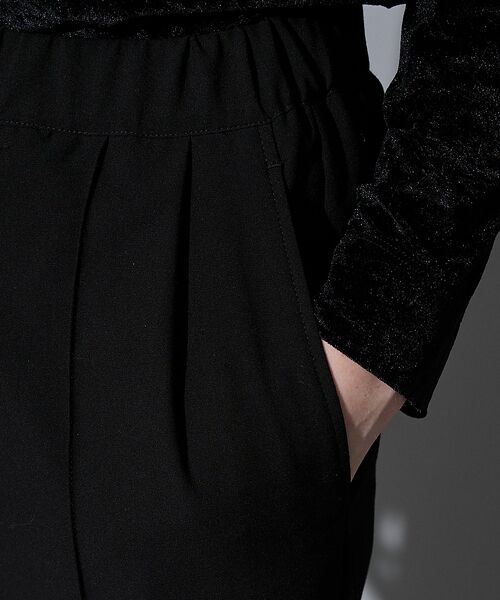 5351POUR LES HOMMES / 5351プール・オム パンツ | 【ストレッチ / ベルトレス】 スリムテーパード シェフパンツ | 詳細17