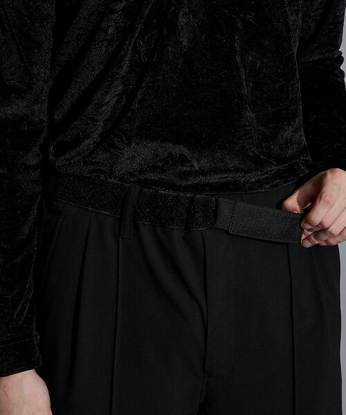 5351POUR LES HOMMES / 5351プール・オム パンツ | 【ストレッチ / ベルトレス】 スリムテーパード シェフパンツ | 詳細18