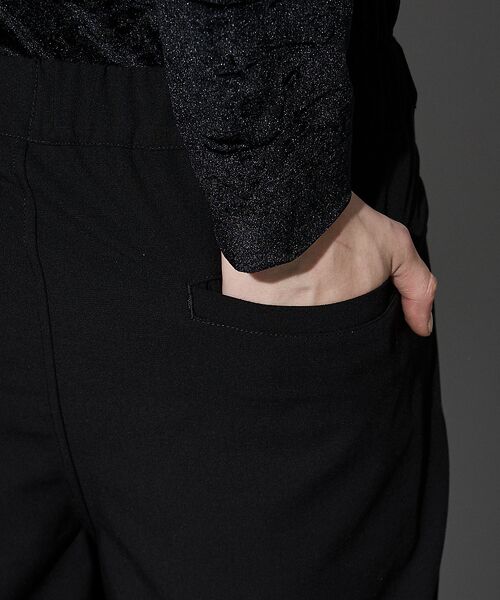 5351POUR LES HOMMES / 5351プール・オム パンツ | 【ストレッチ / ベルトレス】 スリムテーパード シェフパンツ | 詳細19