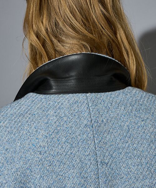 5351POUR LES HOMMES / 5351プール・オム アウター | 【25A/W】尾州産 ピークドラペル チェスターコート | 詳細2