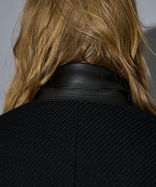 5351POUR LES HOMMES / 5351プール・オム アウター | 【25A/W】尾州産 ピークドラペル チェスターコート | 詳細15