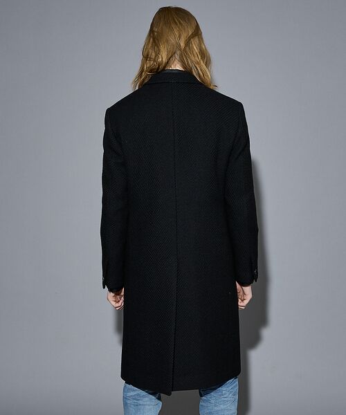 5351POUR LES HOMMES / 5351プール・オム アウター | 【25A/W】尾州産 ピークドラペル チェスターコート | 詳細9