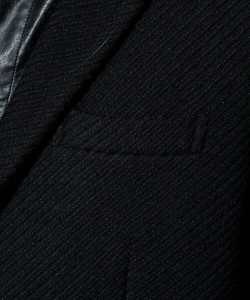 5351POUR LES HOMMES / 5351プール・オム アウター | 【25A/W】尾州産 ピークドラペル チェスターコート | 詳細13