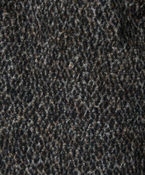 5351POUR LES HOMMES / 5351プール・オム アウター | 【25A/W】尾州産 ピークドラペル アニマル柄 チェスターコート | 詳細11