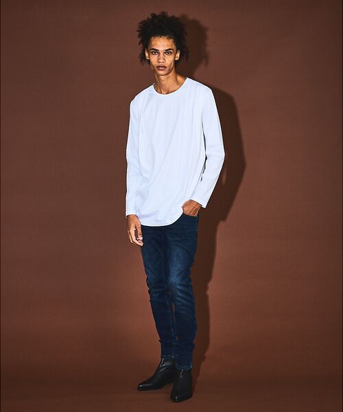 5351POUR LES HOMMES / 5351プール・オム Tシャツ | ドレープ 長袖Tシャツ | 詳細1