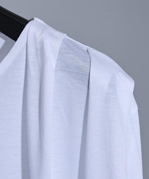 5351POUR LES HOMMES / 5351プール・オム Tシャツ | ドレープ 長袖Tシャツ | 詳細5