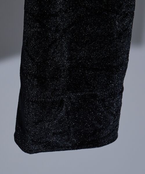 5351POUR LES HOMMES / 5351プール・オム Tシャツ | クラッシュベロア Vネック 長袖Tシャツ | 詳細12