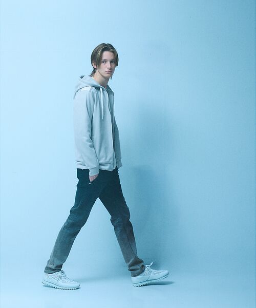 5351POUR LES HOMMES / 5351プール・オム パーカー | 【セットアップ対応】ストレッチ スウェード ジップ パーカー | 詳細3