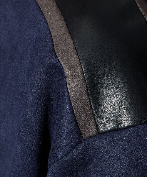 5351POUR LES HOMMES / 5351プール・オム パーカー | 【セットアップ対応】ストレッチ スウェード ジップ パーカー | 詳細6