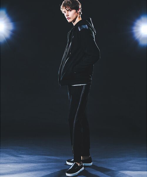 5351POUR LES HOMMES / 5351プール・オム パーカー | 【セットアップ対応】ストレッチ スウェード ジップ パーカー | 詳細12