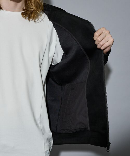 5351POUR LES HOMMES / 5351プール・オム パーカー | 【セットアップ対応】ストレッチ スウェード ジップ パーカー | 詳細22