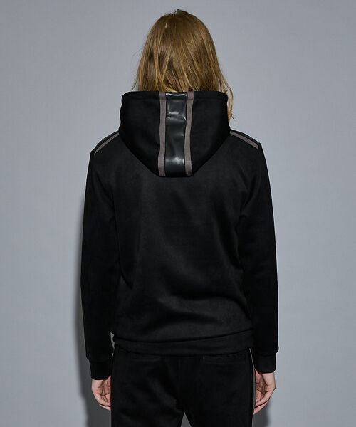 5351POUR LES HOMMES / 5351プール・オム パーカー | 【セットアップ対応】ストレッチ スウェード ジップ パーカー | 詳細15