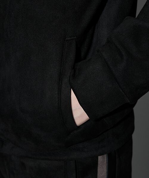 5351POUR LES HOMMES / 5351プール・オム パーカー | 【セットアップ対応】ストレッチ スウェード ジップ パーカー | 詳細19