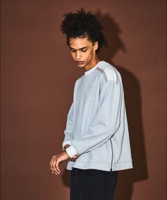 5351POUR LES HOMMES / 5351プール・オム スウェット | 【セットアップ対応】ストレッチ スウェード ジップ プルオーバー