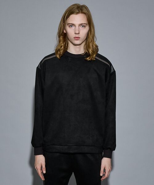 5351POUR LES HOMMES / 5351プール・オム スウェット | 【セットアップ対応】ストレッチ スウェード ジップ プルオーバー | 詳細10