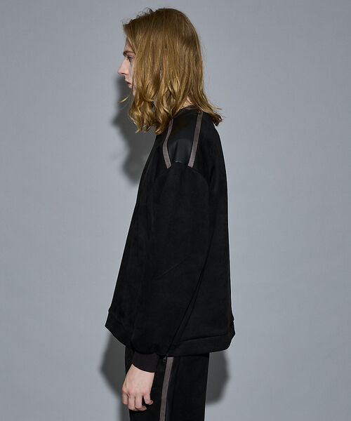 5351POUR LES HOMMES / 5351プール・オム スウェット | 【セットアップ対応】ストレッチ スウェード ジップ プルオーバー | 詳細11