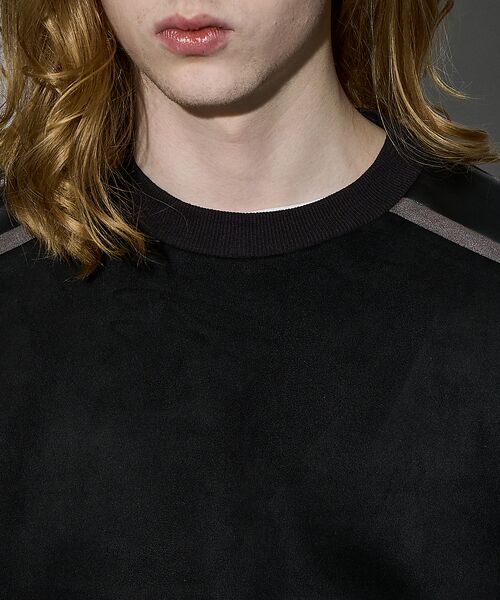 5351POUR LES HOMMES / 5351プール・オム スウェット | 【セットアップ対応】ストレッチ スウェード ジップ プルオーバー | 詳細14