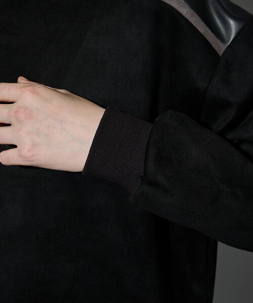 5351POUR LES HOMMES / 5351プール・オム スウェット | 【セットアップ対応】ストレッチ スウェード ジップ プルオーバー | 詳細15