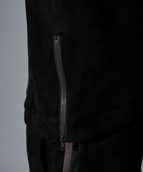 5351POUR LES HOMMES / 5351プール・オム スウェット | 【セットアップ対応】ストレッチ スウェード ジップ プルオーバー | 詳細17