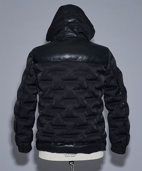 5351POUR LES HOMMES / 5351プール・オム ブルゾン | 【軽量/保温】シームレス パデッド フード ブルゾン | 詳細4