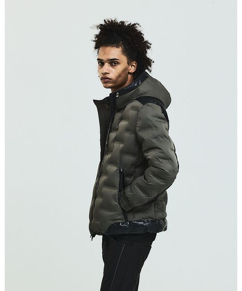 5351POUR LES HOMMES / 5351プール・オム ブルゾン | 【軽量/保温】シームレス パデッド フード ブルゾン | 詳細22