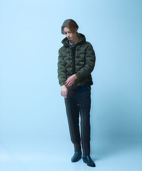 5351POUR LES HOMMES / 5351プール・オム ブルゾン | 【軽量/保温】シームレス パデッド フード ブルゾン | 詳細28