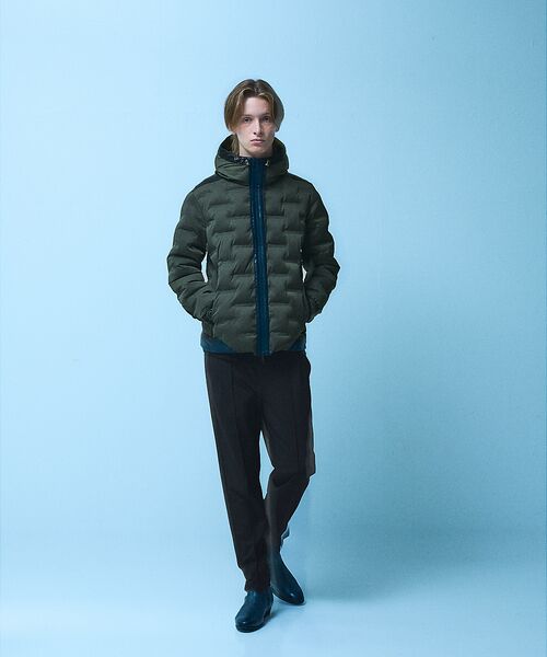 5351POUR LES HOMMES / 5351プール・オム ブルゾン | 【軽量/保温】シームレス パデッド フード ブルゾン | 詳細29