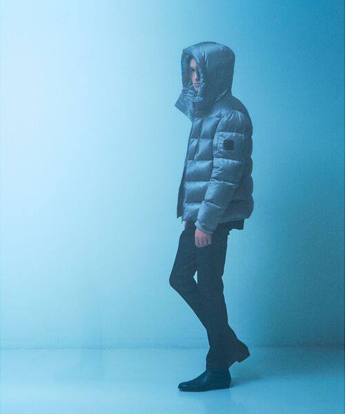 5351POUR LES HOMMES / 5351プール・オム ダウンジャケット・ベスト | 【25A/W】レザーエンボス ダウンジャケット | 詳細6