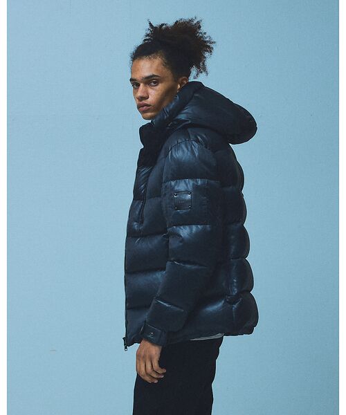 5351POUR LES HOMMES / 5351プール・オム ダウンジャケット・ベスト | 【25A/W】レザーエンボス ダウンジャケット | 詳細24