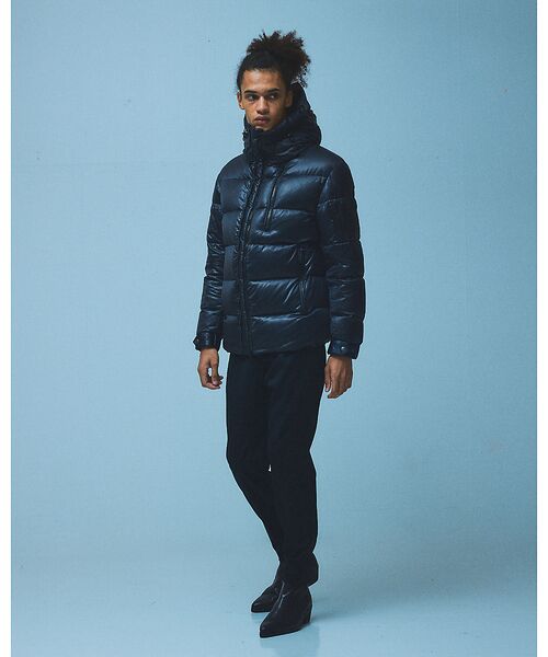 5351POUR LES HOMMES / 5351プール・オム ダウンジャケット・ベスト | 【25A/W】レザーエンボス ダウンジャケット | 詳細26