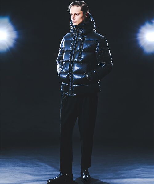 5351POUR LES HOMMES / 5351プール・オム ダウンジャケット・ベスト | 【25A/W】レザーエンボス ダウンジャケット | 詳細28