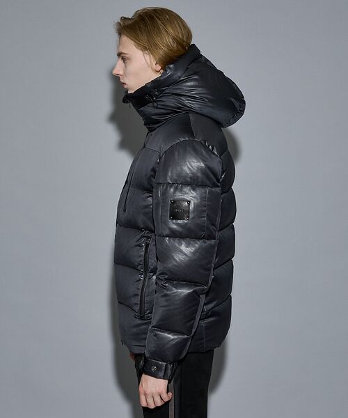 5351POUR LES HOMMES / 5351プール・オム ダウンジャケット・ベスト | 【25A/W】レザーエンボス ダウンジャケット | 詳細14