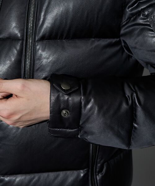 5351POUR LES HOMMES / 5351プール・オム ダウンジャケット・ベスト | 【25A/W】レザーエンボス ダウンジャケット | 詳細17