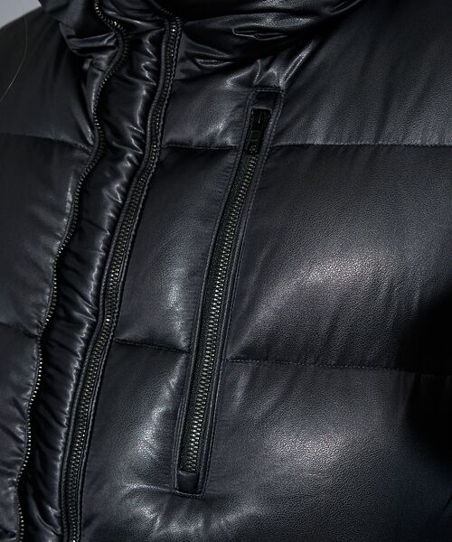 5351POUR LES HOMMES / 5351プール・オム ダウンジャケット・ベスト | 【25A/W】レザーエンボス ダウンジャケット | 詳細20
