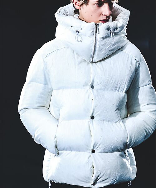 5351POUR LES HOMMES / 5351プール・オム ダウンジャケット・ベスト | 【25A/W】クラッシュ ワッシャー ダウンジャケット | 詳細5