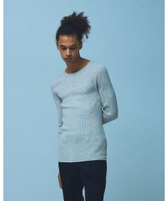 5351POUR LES HOMMES / 5351プール・オム ニット・セーター | 【25AW】ホールガーメント クルーネックニット