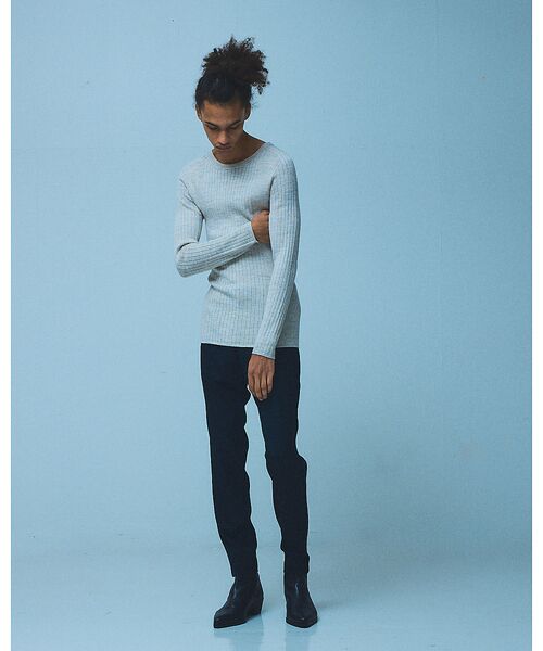 5351POUR LES HOMMES / 5351プール・オム ニット・セーター | 【25AW】ホールガーメント クルーネックニット | 詳細2