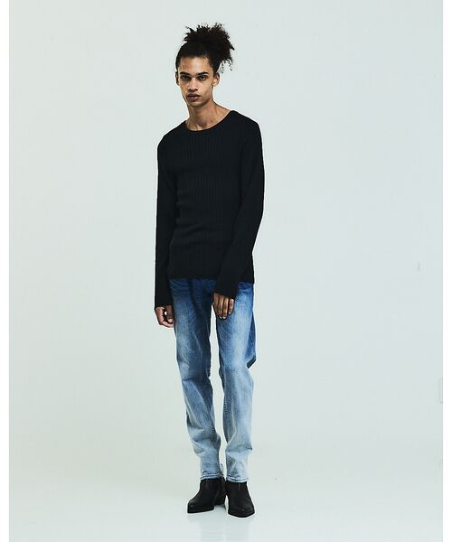 5351POUR LES HOMMES / 5351プール・オム ニット・セーター | 【25AW】ホールガーメント クルーネックニット | 詳細14