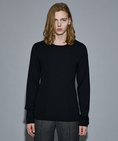 5351POUR LES HOMMES / 5351プール・オム ニット・セーター | 【25AW】ホールガーメント クルーネックニット | 詳細15