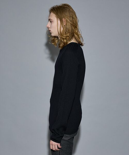 5351POUR LES HOMMES / 5351プール・オム ニット・セーター | 【25AW】ホールガーメント クルーネックニット | 詳細16