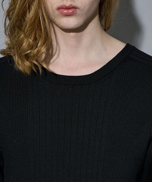 5351POUR LES HOMMES / 5351プール・オム ニット・セーター | 【25AW】ホールガーメント クルーネックニット | 詳細18