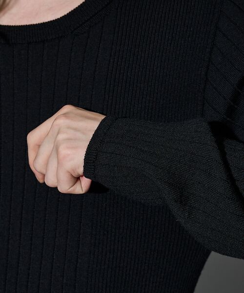 5351POUR LES HOMMES / 5351プール・オム ニット・セーター | 【25AW】ホールガーメント クルーネックニット | 詳細19