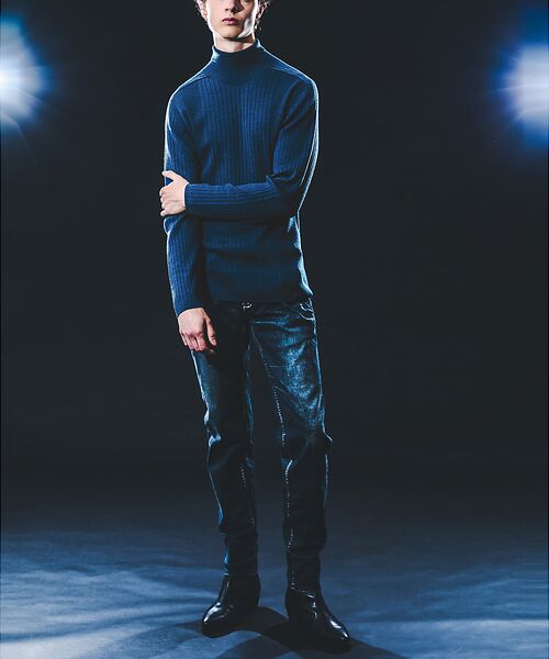 5351POUR LES HOMMES / 5351プール・オム ニット・セーター | 【25AW】ホールガーメント タートルネックニット | 詳細7