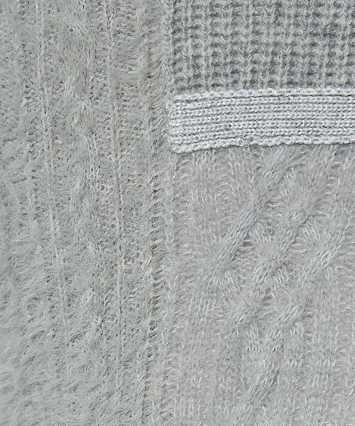 5351POUR LES HOMMES / 5351プール・オム ニット・セーター | コンビネーション クルーネックニット | 詳細1